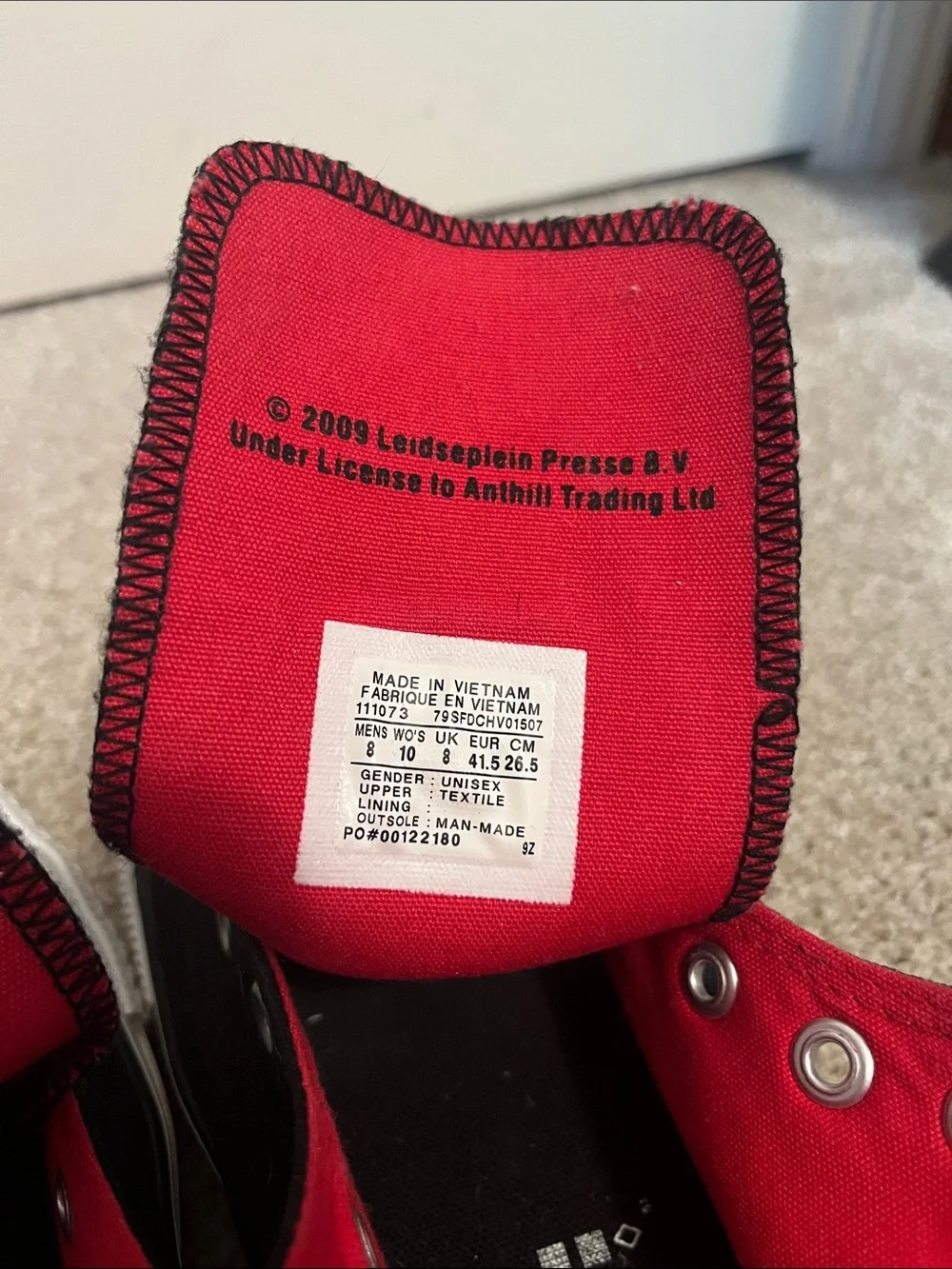 AC/DC Converse Black High-Top Sneakers - Picture 3 of 6